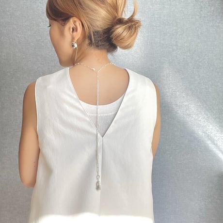 【受注販売】avec deuxclefs×La Soeur　ネックレスシルバー3点セット