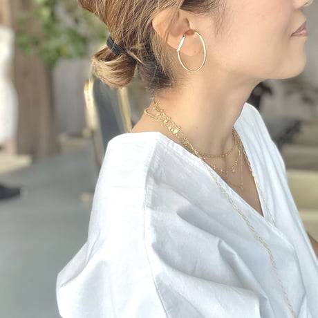 Ete　バイカラーイヤカフ　※オンラインショップ限定商品