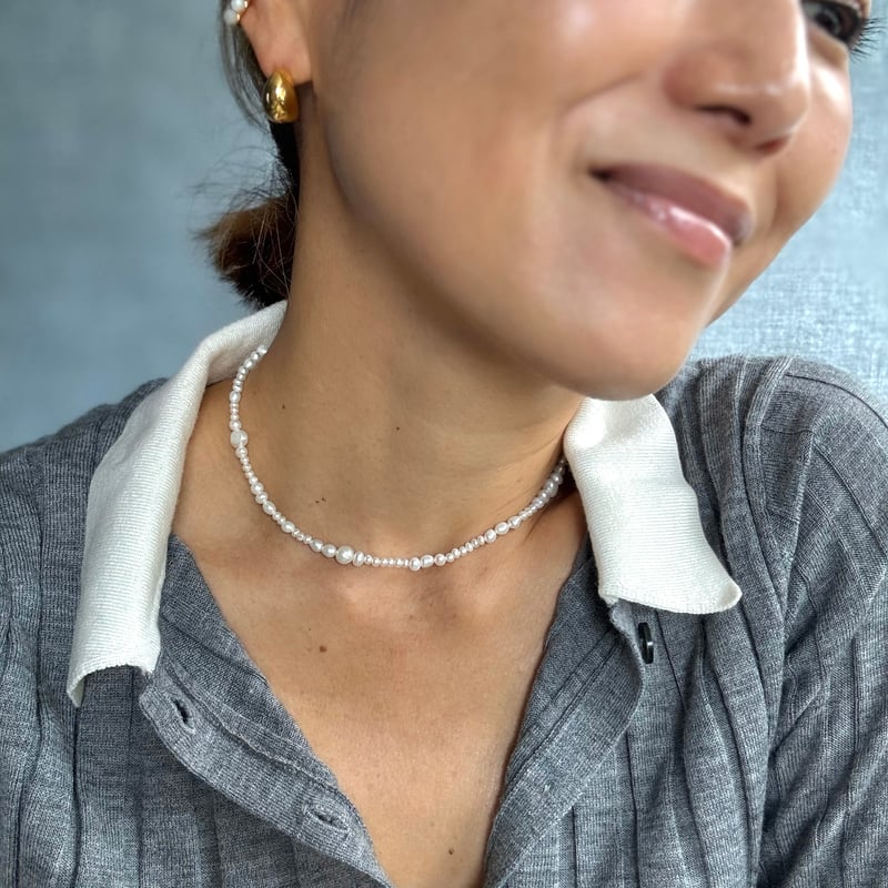 ベビーパールネックレス | La Soeur