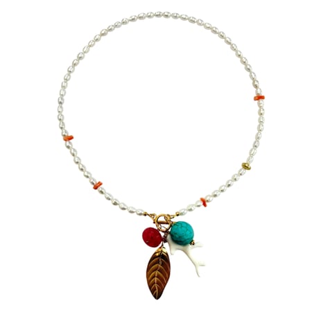 Happy Summer Stone Necklace（１）