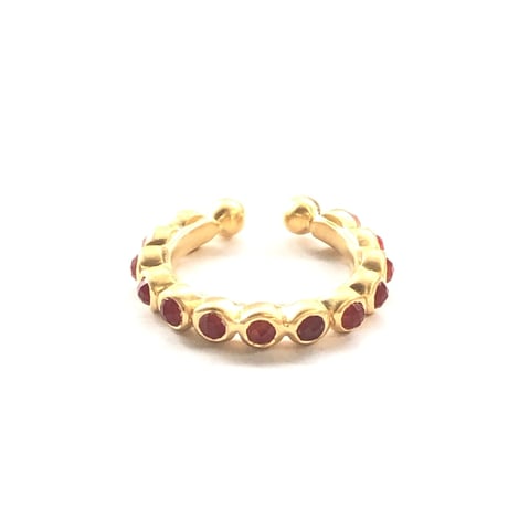 イヤカフ / M (カーネリアン) ※オンライン限定商品