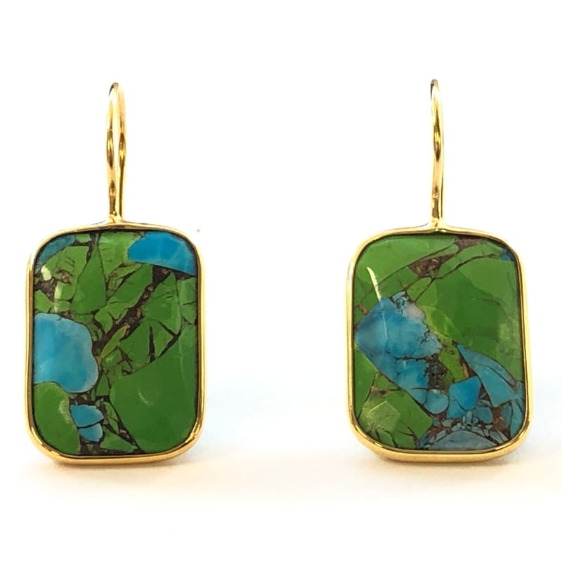 La Soeur ターコイズ ピアス(両耳用)