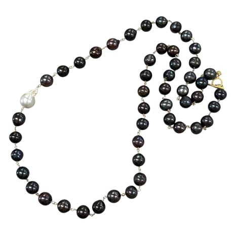 新品未使用　ラスール　チャンキーパールネックレス　パールネックレス LA SOEUR＜ラ スール＞ネックレス（チャンキーパール）（2238129