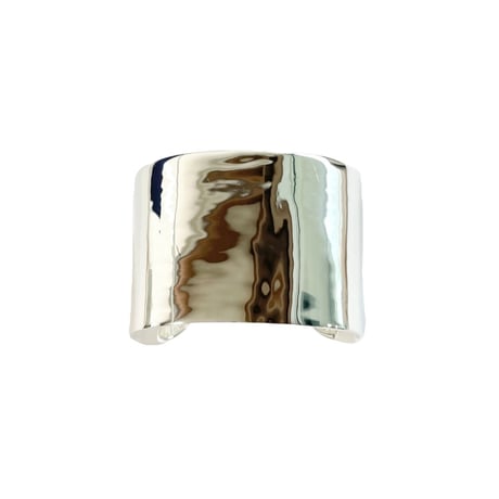 Ete　ワイドバングル　M／L（シルバーカラー）※オンラインショップ限定商品