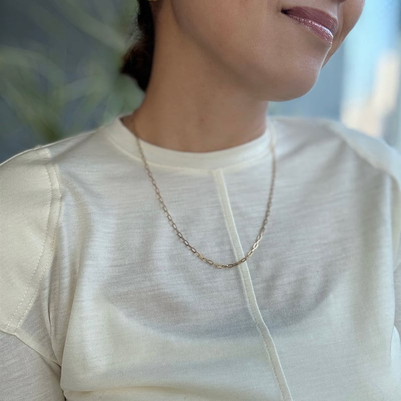 バロックパールチェーンネックレス | La Soeur