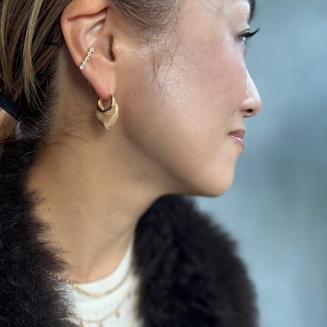 メッシュハートピアス