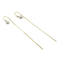 ケシパールピアス(K10)（ダイヤ） | La Soeur