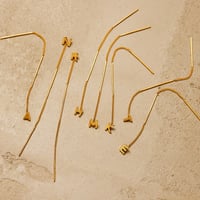 イニシャルアメリカンピアス(片耳販売)※オンラインショップ限定商品