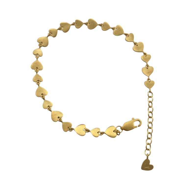 ハートプレートブレスレット | La Soeur