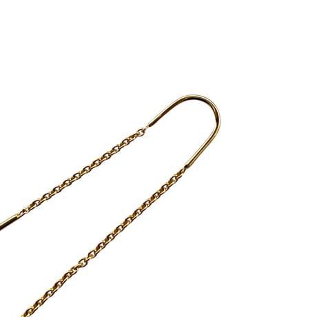 ロングチェーンアメリカンピアス　※オンラインショップ限定商品