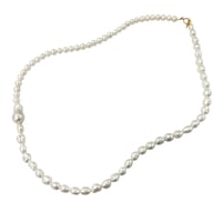 ケシパールネックレス(K10)（ダイヤ） | La Soeur