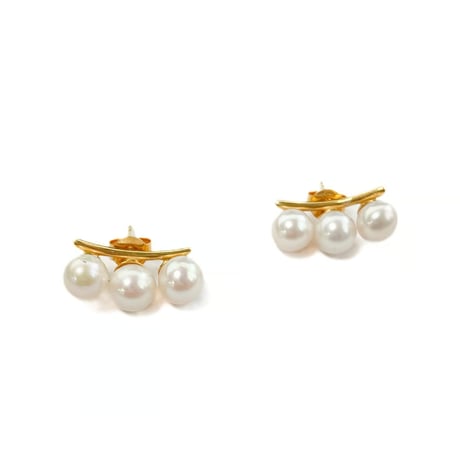 La Soeur トパーズボールキャッチピアス