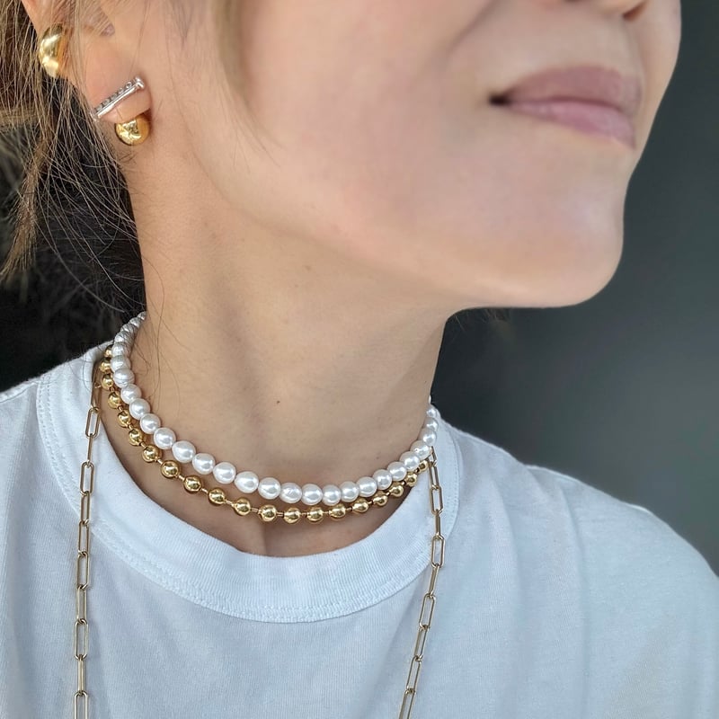 ete パール　ネックレス K10YG パール ネックレス（761782） ｜ women（ウィメンズ