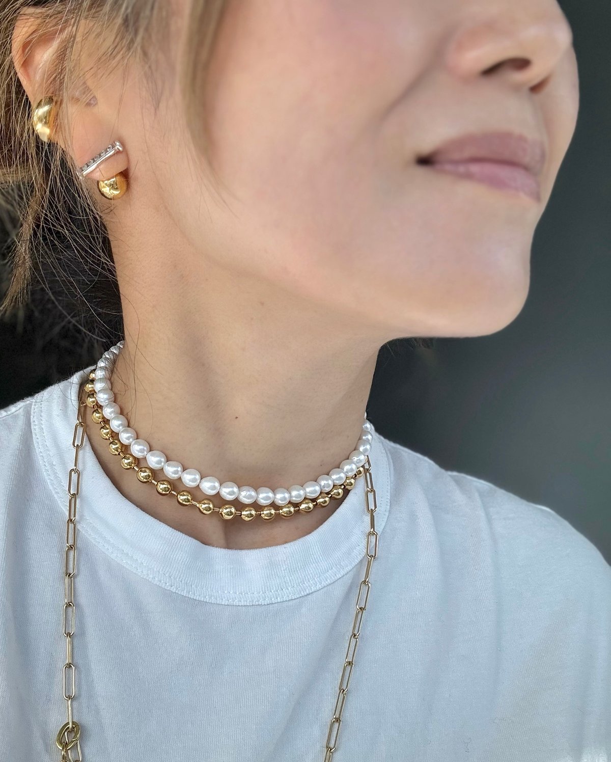 【最終値下げ】ete パールチョーカー 最終値下げ】ete パールチョーカー - メルカリ