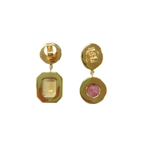 アシンメトリマルチストーンピアス