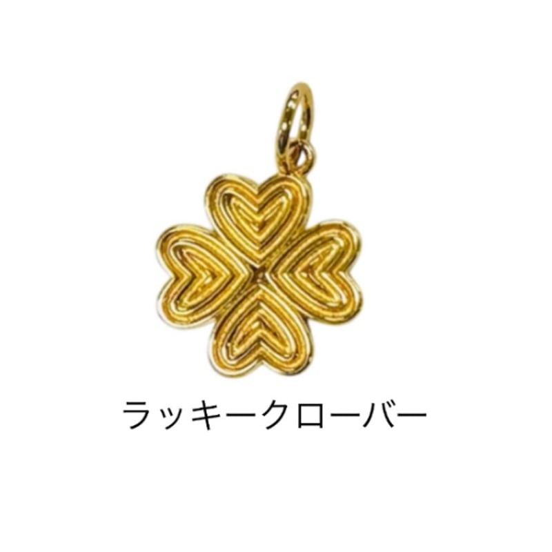 受注終了】チャーム「B」（ゴールド／シルバー） | La Soeur