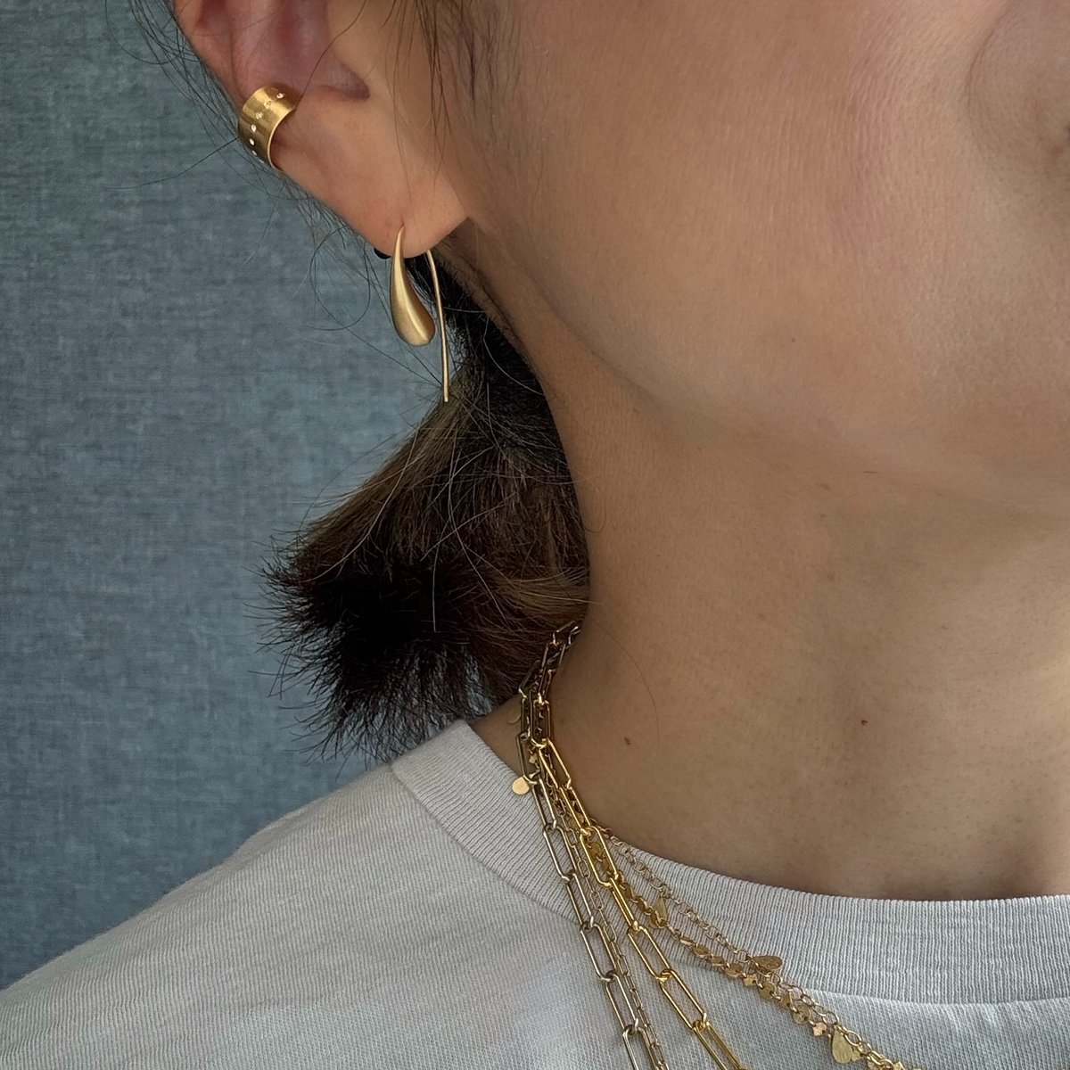 ドロップフックピアス | La Soeur