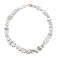 ケシパールネックレス(K10)（ダイヤ） | La Soeur