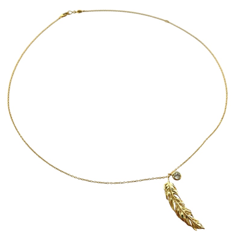 JULIUS 25acu7 USTYLE フェザーネックレス フェザーネックレス ※オンラインショップ限定商品 | La Soeur