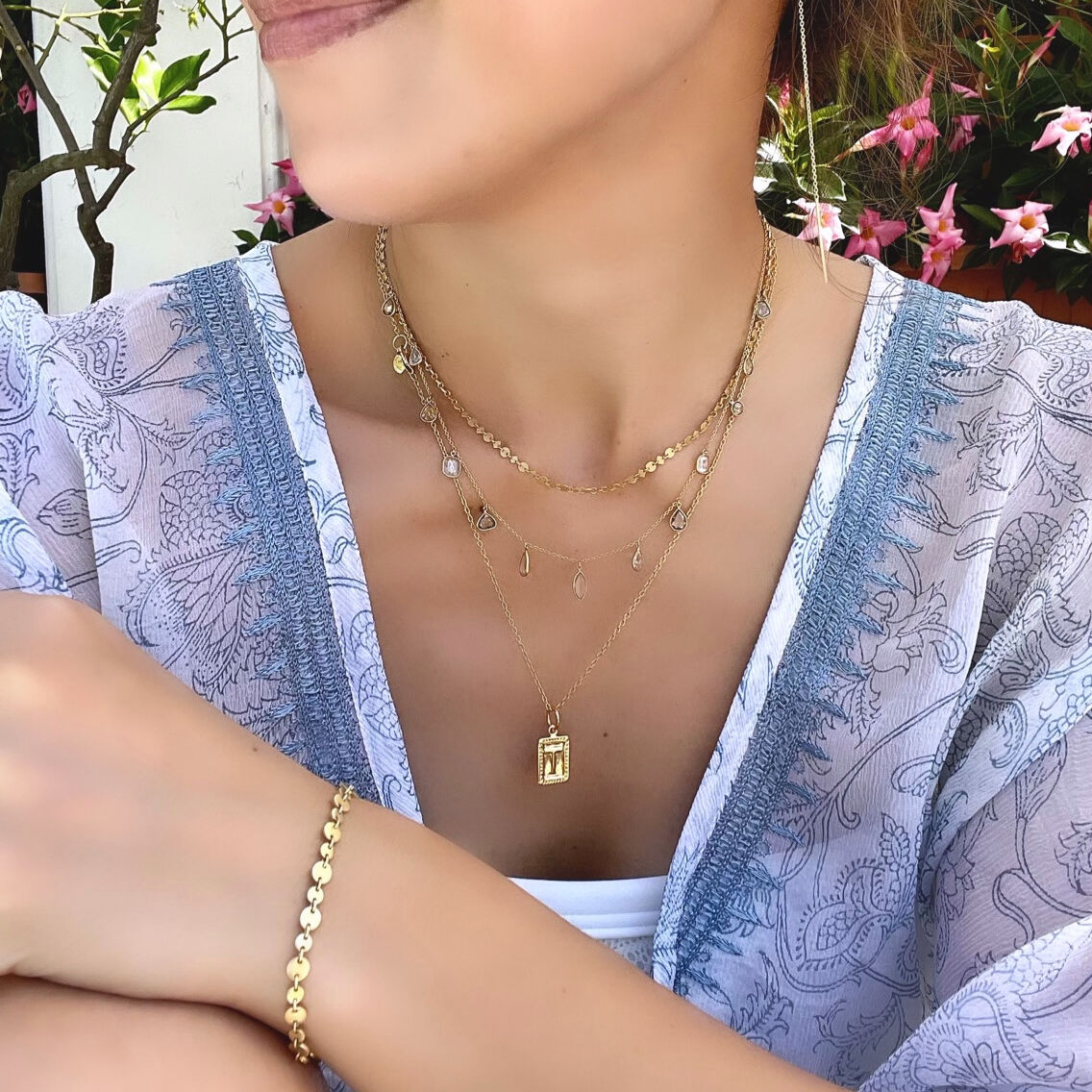 コインプレートブレスレット | La Soeur コインプレートブレスレット | La Soeur