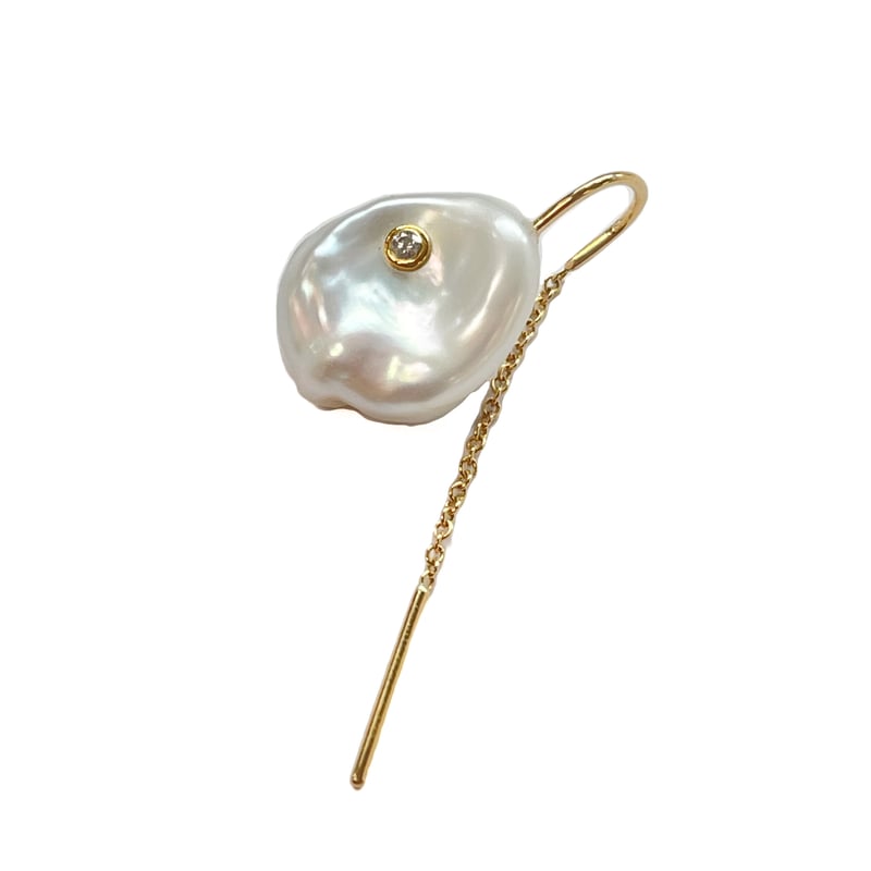 ケシパールピアス(K10)(ダイヤ) | La Soeur ケシパールピアス(K10)(ダイヤ) | La Soeur