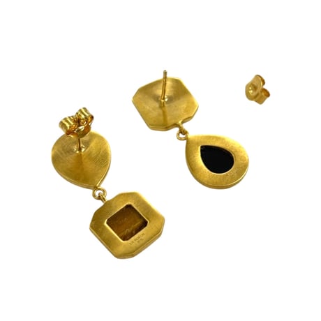 ジェムアシンメトリピアス