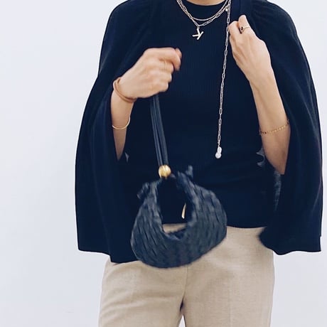 【受注販売】avec deuxclefs×La Soeur　イニシャルチャーム（ゴールド）