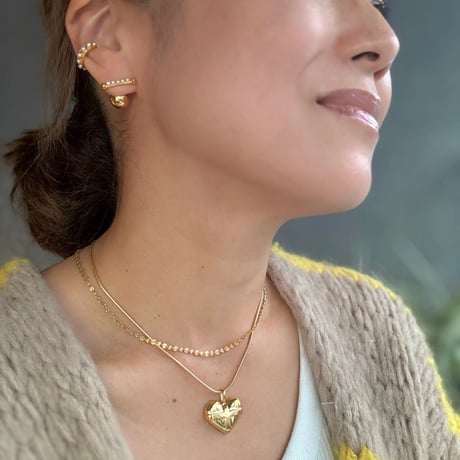 パールボールキャッチピアス