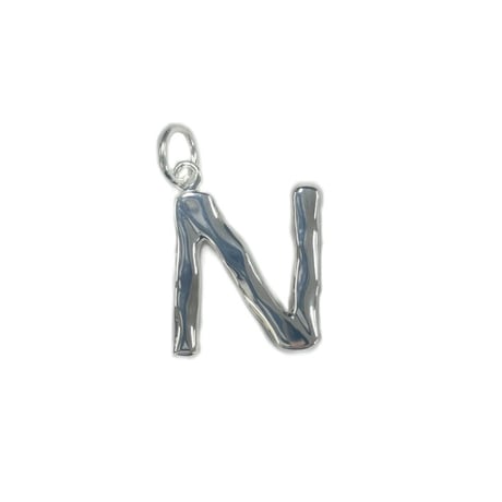 【受注販売】avec deuxclefs×La Soeur　イニシャルチャーム（シルバー）
