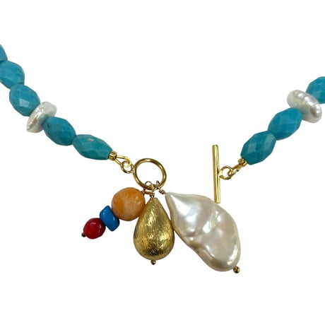 Happy Summer Stone Necklace（９）