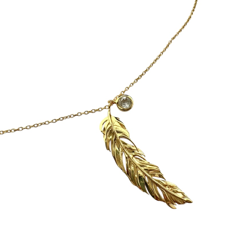 フェザーネックレス ※オンラインショップ限定商品 | La Soeur