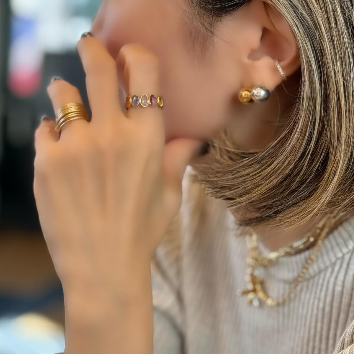 ボールピアス/S(ゴールド) | La Soeur ボールピアス/S(ゴールド) | La Soeur