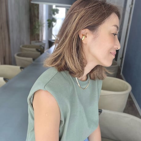 ヘリンボーンチェーンネックレス　※オンラインショップ限定商品