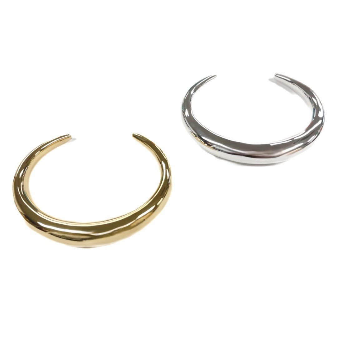 Ete ボールドバングル（ゴールド／シルバー）※オンラインショップ限定  