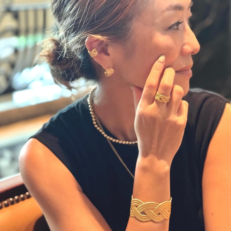 Ete ロープブレードピアス ※オンラインショップ限定商品 | La Soeur Ete ロープブレードピアス ※オンラインショップ限定商品 | La Soeur