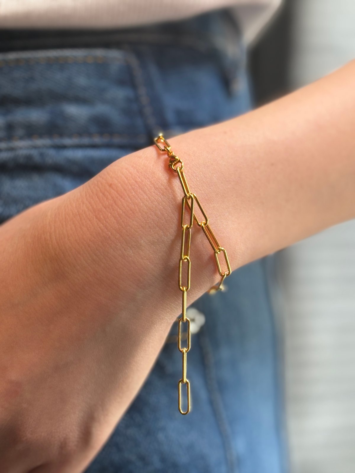 シルバー アンクレット ブレスレット チェーン ソワリー Locket bracelet | Soierie Online Store