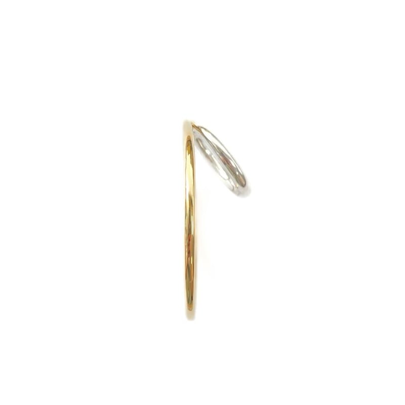 ete バイカラーイヤカフ ete bijoux イヤーカフ 「リグロウ」 バイカラー レディース