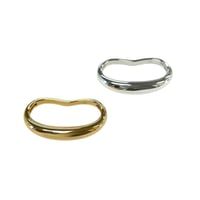 Ete　リエゾンダブルフィンガーリング／S(ゴールド／シルバー)　※オンラインショップ限定商品