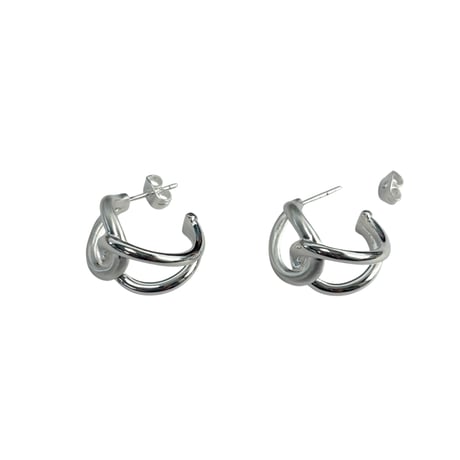 Ete　リエゾンピアス(ゴールド／シルバー)　※オンラインショップ限定商品