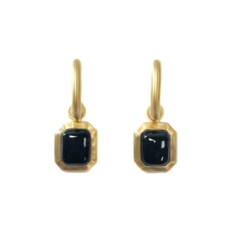 レクタングルフープピアス