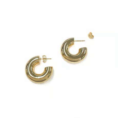Ete　チャンキーフープピアス/S　※オンライン限定商品