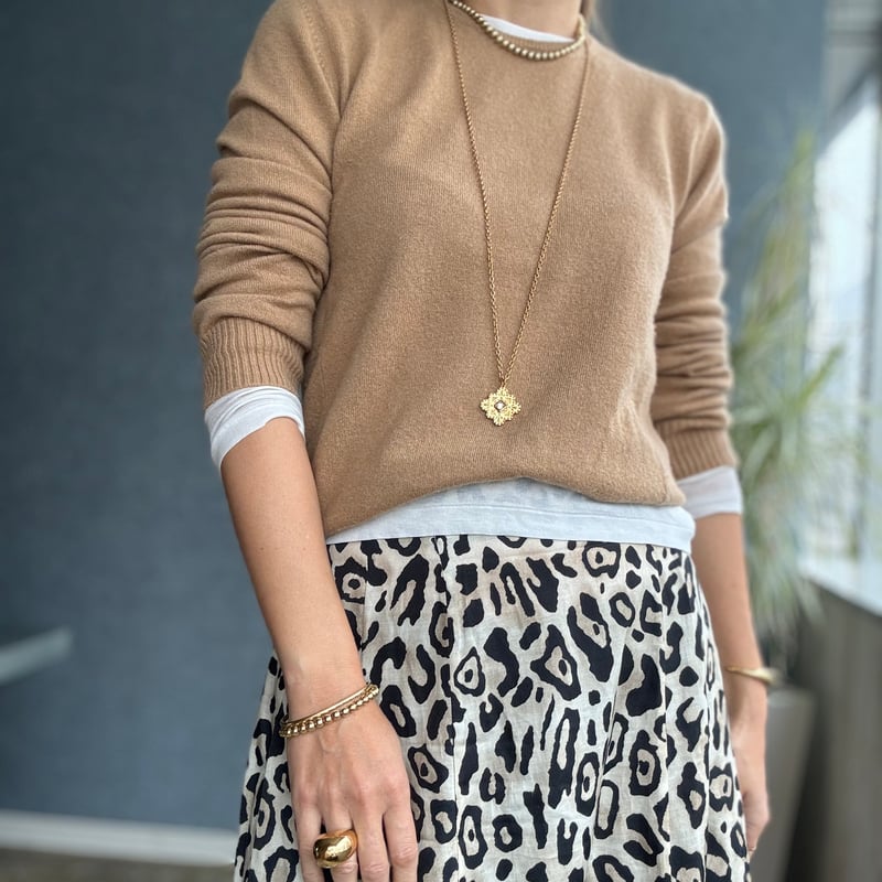 メタルビーズブレスレット(ゴールド／シルバー) | La Soeur