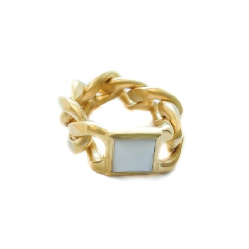 TEN. チェーンリング ジュエリーポーチ付き TEN. チェーンリング ジュエリーポーチ付き - メルカリ