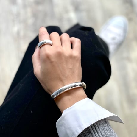 Ete　ボールドバングル（ゴールド／シルバー）※オンラインショップ限定商品