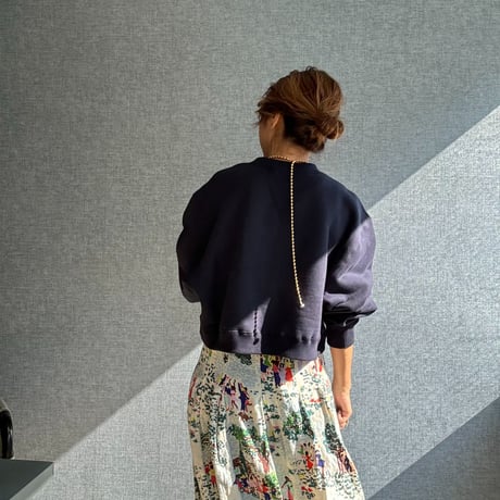 Ete　コンビカラーボールロングチェーンネックレス／S　※オンラインショップ限定商品