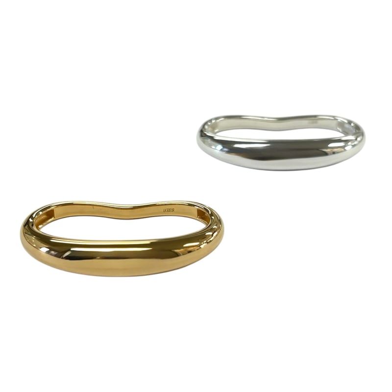 Ete リエゾンダブルフィンガーリング／M(ゴールド／シルバー