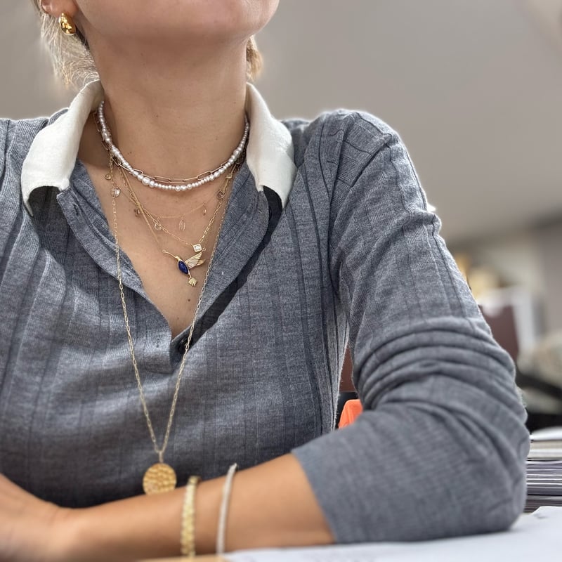 ベビーパールネックレス | La Soeur