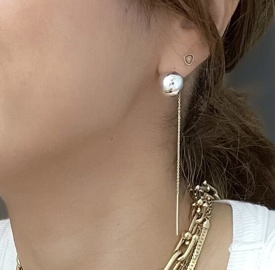 ete シルバーピアス ete（エテ）シルバーピアス 2WAY - メルカリ