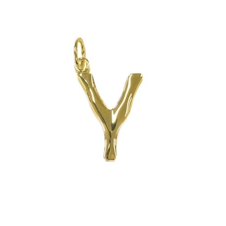 【受注販売】avec deuxclefs×La Soeur　イニシャルチャーム（ゴールド）