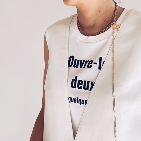 【受注販売】avec deuxclefs×La Soeur　イニシャルチャーム（ゴールド）